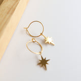 Boucles d'oreilles Star