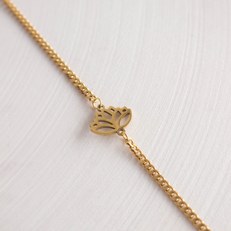 Lotus Bracelet